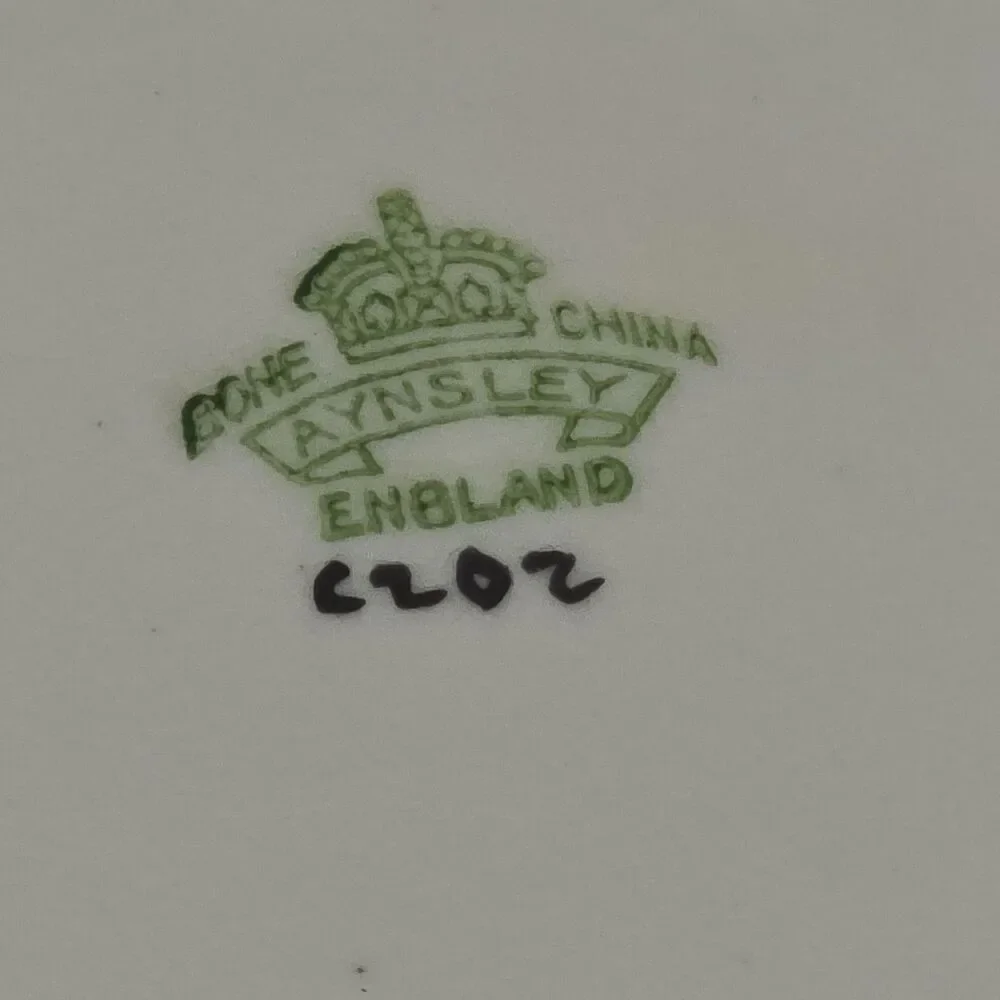 Aynsley England Bone China 2202 6